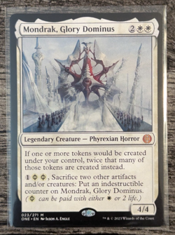 MTG: Mondrak, Glory Dominus (Phyrexia: All Will Be One)(MYTHIC RARE) - Image 1