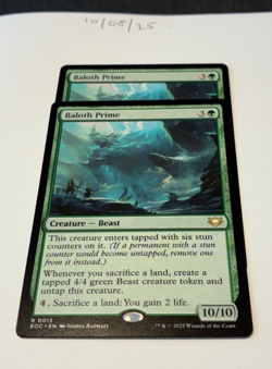 Magic the Gathering MTG Baloth Prime x2 Rare Cards NM/M Comm - Image 1
