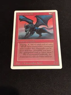 Mtg Unlimited Red Lot 27 Cards- Granite Gargoyle, Fire Elemental, Smoke - Image 2