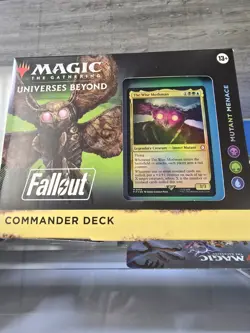 Magic The Gathering Fallout Commander Deck Universes Beyond Mutant Menace Sealed - Image 1