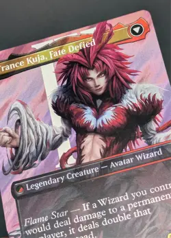 MTG Kuja, Genome Sorcerer 0544 - Surge Foil Borderless - Final Fantasy - Mint - Image 4