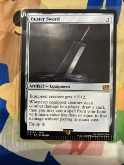Buster Sword Final Fantasy Regular Crimp Error - Image 1