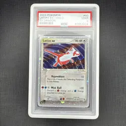 PSA 9 - Latias ex # 93/97 Pokemon ex Dragon Holo - VERY RARE! - Image 1