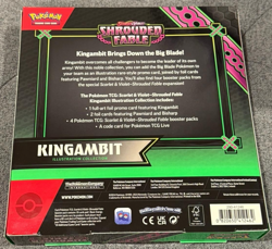 Pokemon TCG: Shrouded Fable Kingambit Illustration Collection Box - New - Image 2