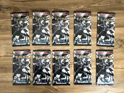 10x Pokemon Black Bolt Japanese Booster Pack SV11B Sealed- UK Seller - Image 1