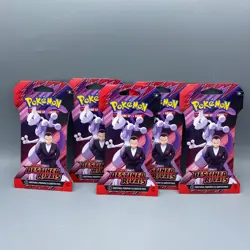 Pokemon Destined Rivals Factory Sealed Booster Packs 5X Lot - Image 1