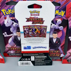 Pokemon Destined Rivals Factory Sealed Booster Packs 5X Lot - Image 3