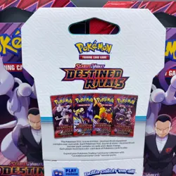 Pokemon Destined Rivals Factory Sealed Booster Packs 5X Lot - Image 4
