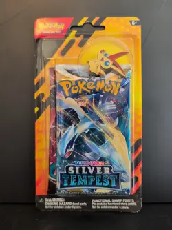 Pokemon Silver Tempest & Fusion Strike Blister Pack w/ Victini Pin - Image 1