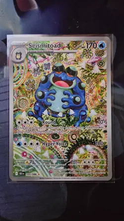 Seismitoad 105/086 - Illustration Rare - Black Bolt - Pokemon TCG English NM - Image 1