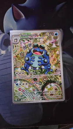 Seismitoad 105/086 - Illustration Rare - Black Bolt - Pokemon TCG English NM - Image 3