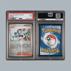Perrin - 160/165 - Reverse Holo - PSA 1 - 2024 Pokemon TCG TWM (English) - Image 2