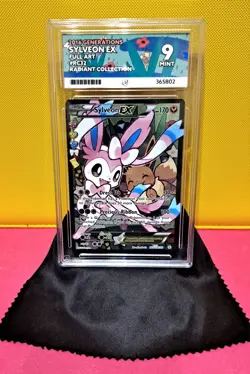 Pokemon Card - Sylveon EX RC32/RC32 Generations Full Art Radiant Collection PSA9 - Image 1