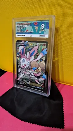 Pokemon Card - Sylveon EX RC32/RC32 Generations Full Art Radiant Collection PSA9 - Image 3