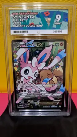 Pokemon Card - Sylveon EX RC32/RC32 Generations Full Art Radiant Collection PSA9 - Image 4