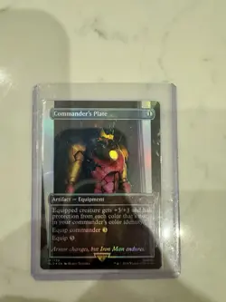 Commander's Plate - Iron Man - Marvel Secret Lair (M/NM) - Foil Magic: MTG - Image 3