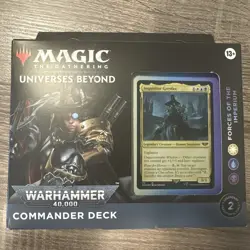 Magic the Gathering MTG Warhammer 40,000 Commander Deck - Forces Of The Imperium - Image 1