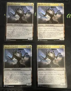 Herald of Kozilek X4 Battle for Zendikar Magic the Gathering mtg - Image 1