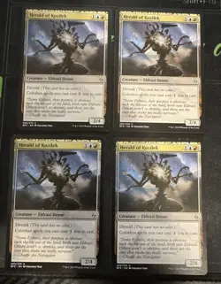 Herald of Kozilek X4 Battle for Zendikar Magic the Gathering mtg - Image 1