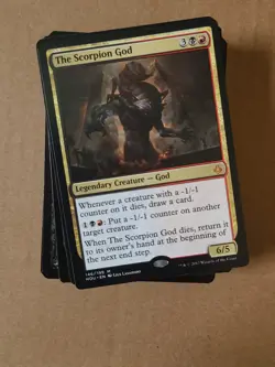 Custom Commander Deck ~ -1 -1 Counters ~ The Scorpion God ~ 100 Card EDH Deck - Image 1