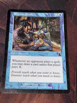 Rhystic Study X1 Mtg Prophecy Lp - Image 3