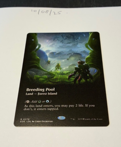 Magic the Gathering MTG Breeding Pool x1 Rare Borderless Card NM/M - Image 1