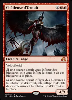 mtg magic Goldnight Castigator FRENCH vf fr Chatieuse d'Ornuit shadows innistrad - Image 1