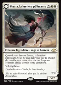 Mtg Magic bruna the fading light FRENCH vf fr bruna la lumiere palissante - Image 1
