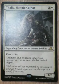 mtg magic thalia, heretic cathar FRENCH VF FR cathare heretique - Image 1