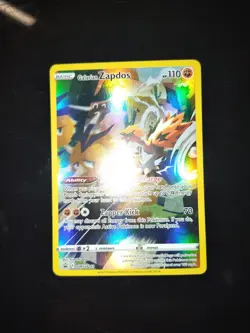 Galarian Zapdos V - SWSH283 - Crown Zenith Tins Black Star Promo Pokemon Card - Image 6