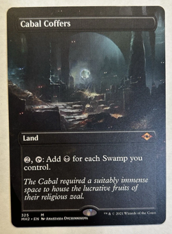 MTG Cabal Coffers (Borderless) Modern Horizons 2 #325 Regular NM+ - Image 1