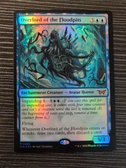 Overlord of the Floodpits Duskmourn: House of Horror Foil - Image 1