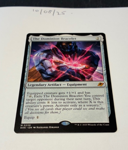 Magic the Gathering MTG The Dominion Bracelet x1 Mythic Card NM/M - Image 1