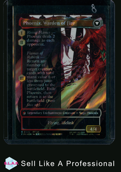 MAGIC JOSHUA, PHOENIX´S DOMINANT SURGE FOIL 0542 FINAL FANTASY WINGED ANGEL MTG - Image 2
