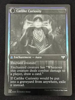 1x MTG Mischievous Catgeist (Foil) - Innistrad: Double Feature (DBL) #336 - Image 2