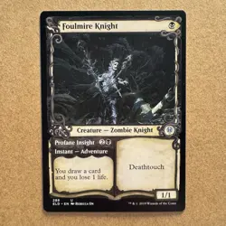 MTG ~ PLAYSET ~ 4x Foulmire Knight Showcase ~ ELD Throne of Eldraine ~ #286 ~ NM - Image 2