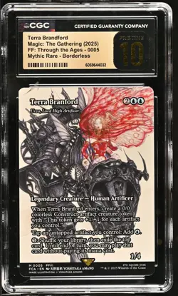 TERRA BRANFORD Final Fantasy Through the Ages Urza Mythic CGC 10 Pristine MTG - Image 1