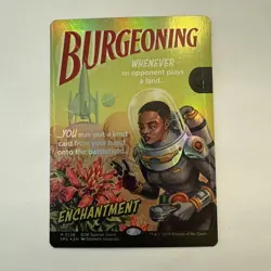 Burgeoning FOIL Borderless 126 EOE Special Guest SPG MTG Mythic Unplayed Mint - Image 1