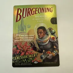 Burgeoning FOIL Borderless 126 EOE Special Guest SPG MTG Mythic Unplayed Mint - Image 2