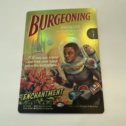 Burgeoning FOIL Borderless 126 EOE Special Guest SPG MTG Mythic Unplayed Mint - Image 3