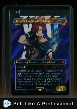 MAGIC G´RAHA TIA, SCION REBORN SURGE FOIL 0211 FINAL FANTASY WINGED ANGEL MTG - Image 1