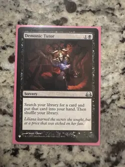 Demonic Tutor (DVD) The List Reprints Regular - Image 1