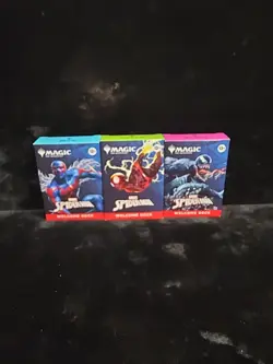 SDCC 2025 Magic The Gathering x Spider-Man ,Black,Blue & Green - Image 1