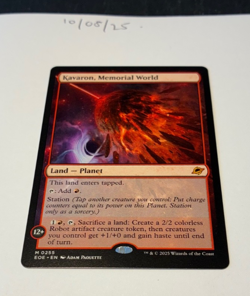 Magic the Gathering MTG Kavaron, Memorial World x1 Mythic Card NM/M Eternities - Image 1