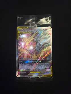 Sealed - Moltres Zapdos Articuno GX SM210 Hidden Fates Promo - Pokemon Card - Image 1