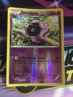 Whirlipede - 52/146 - Reverse Holo - XY Base Set Pokemon - NM - Image 1