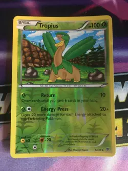 Tropius - 5/101 - Reverse Holo - XY Phantom Forces Pokemon - LP - Image 1