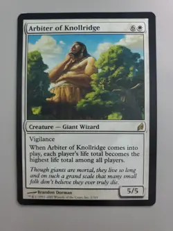 MTG Arbiter of Knollridge Lorwyn Regular Rare - Image 1