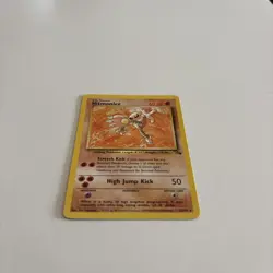Hitmonlee 22/62 Non-Holo Fossil Set Rare Pokemon WOTC, Near Mint Condition - Image 3
