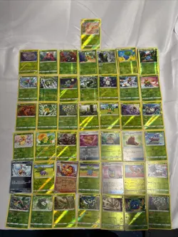Authentic Pokemon TCG Assorted Reverse Holo Card Lot - 43 Reverse Holo Cards! #4 - Image 1